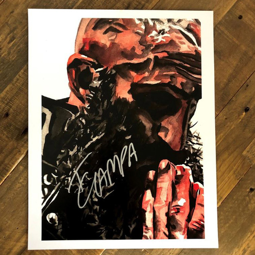 Tomasso Ciampa SIGNED 11 x 14 Rob Schamberger Print