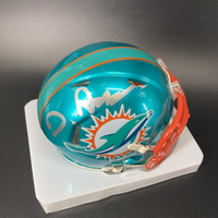 NFL - Dolphins Devon Achane signed mini helmet