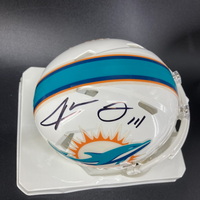 Dolphins - Jarvis Landry Signed Mini Helmet