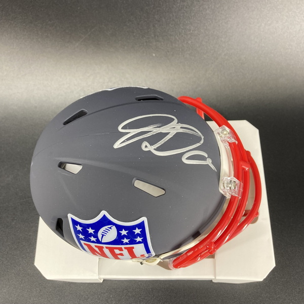 NFL - Colts Josh Downs Signed NFL Shield Mini Helmet