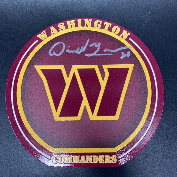 HOF - Commanders Darrell Green Signed 3D Metal Wall Art (8x8)