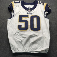 Crucial Catch - Rams Samson Ebukam Game Worn Jersey (10/07/2018) Size 44
