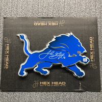NFL - Lions Jared Goff Signed Hex Head (14x10)