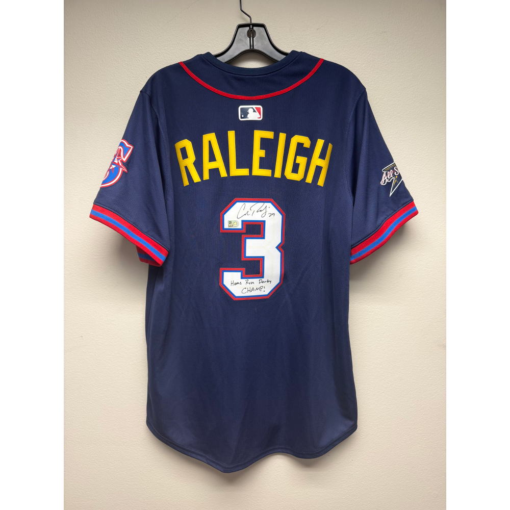 Cal Raleigh Autographed American League All-Star Jersey 