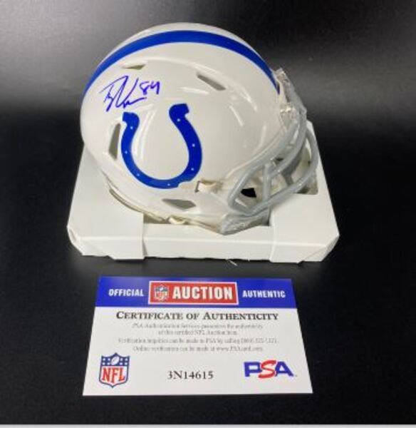 NFL - Colts Tyler Warren Signed Mini Helmet