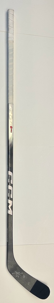#71 Anthony Cirelli Game Used Stick - Autographed - Tampa Bay Lightning
