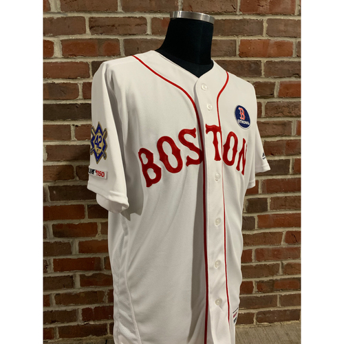 jackie robinson game worn jersey
