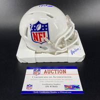 NFL - Minnesota/Clemson Nyles Pickney Signed NFL Shield Mini Helmet