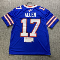 Bills - Josh Allen Signed Replica Jersey Size Medium