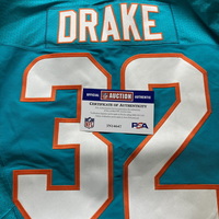 NFL - Dolphins Kenyan Drake Game Cut Jersey Size 48
