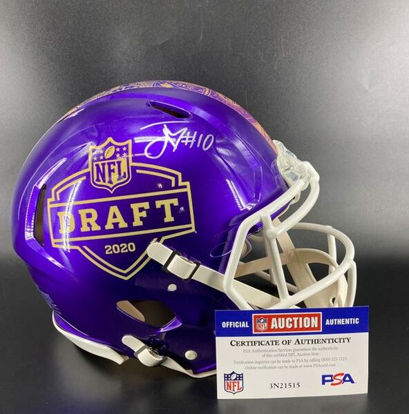 NFL - Packers Jordan Love Signed Authentic 2020 Draft Helmet