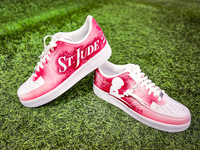 MCMC - Michael Strahan Custom Cleats - Supporting St. Jude's