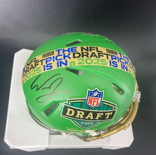 NFL - Cardinals Will Johnson Signed NFL Draft Mini Helmet