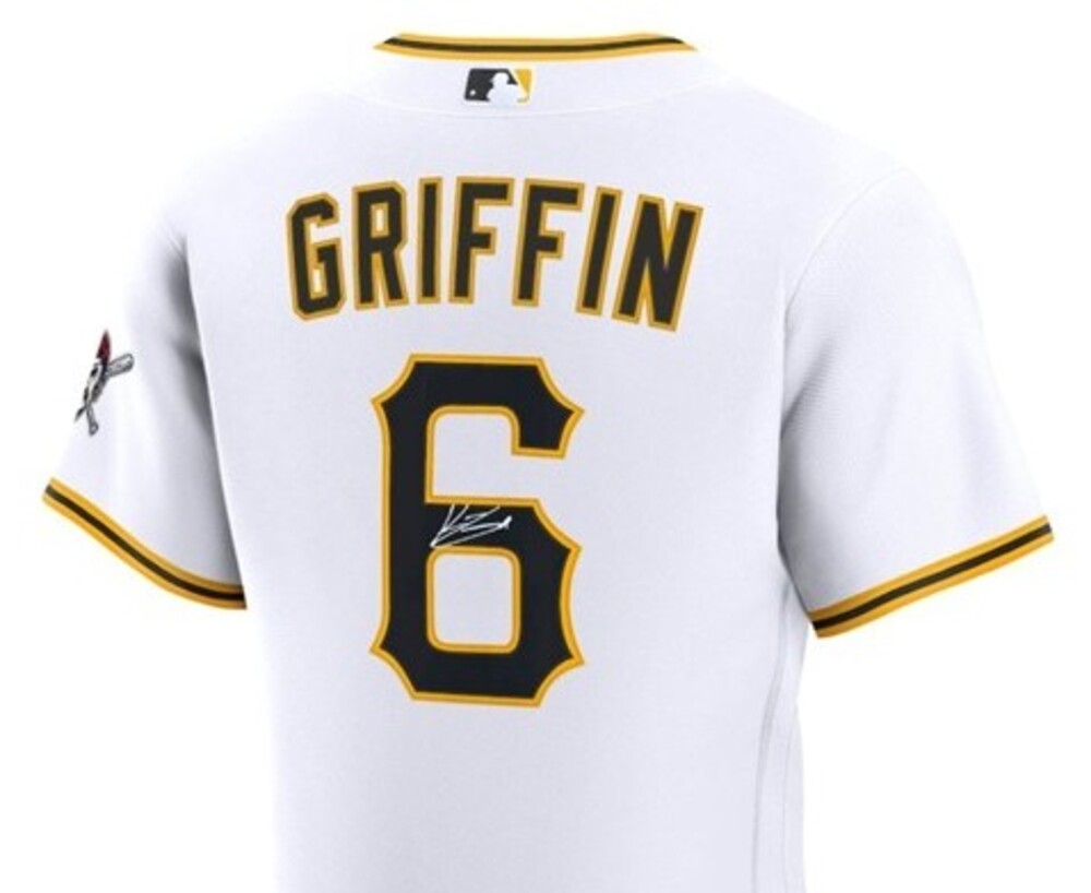Konnor Griffin ジャージサイン paninr PRESALE: Konnor Griffin Autographed Pirates Authentic Jersey | MLB