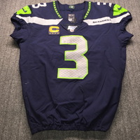 STS - Seahawks Russell Wilson Game Worn Jersey (12/29/19) Size 44 With C...