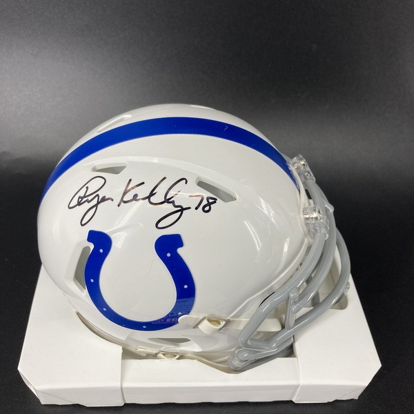 NFL - Colts Ryan Kelly Signed Mini Helmet