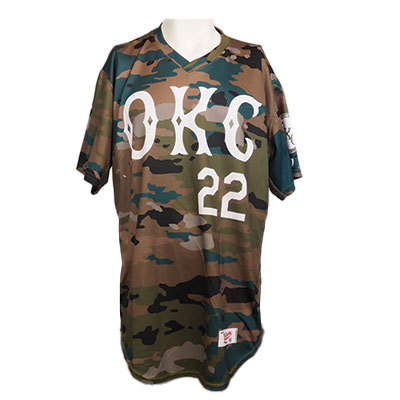 OKC Dodgers #22 Team Signed Jersey (MLB Authenticated)