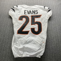 Crucial Catch - Bengals Chris Evans Game Worn Jersey (10/17/21) Size 40