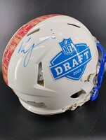 NFL - Falcons Bijan Robinson Signed Authentic NFL Draft Speed Helmet