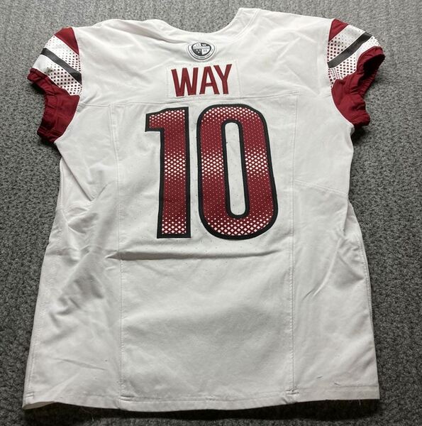 Madrid Game - Commanders Tress Way Game Worn Jersey (11/16/2025) Size 42...