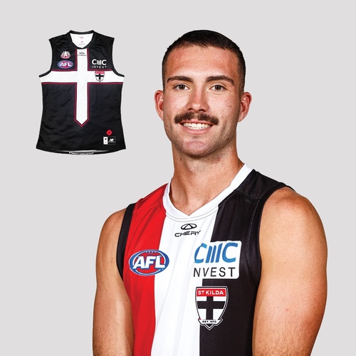 Photo of James Barrat #28 - 2026 Player ANZAC Guernsey * Signed