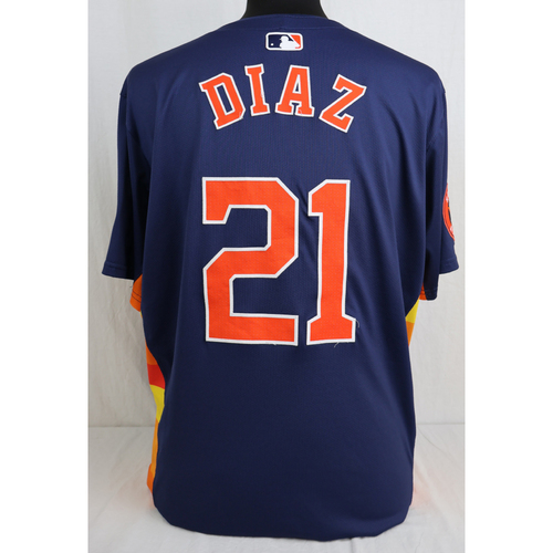 Photo of Yainer Diaz Game-Used Jersey - Size 46