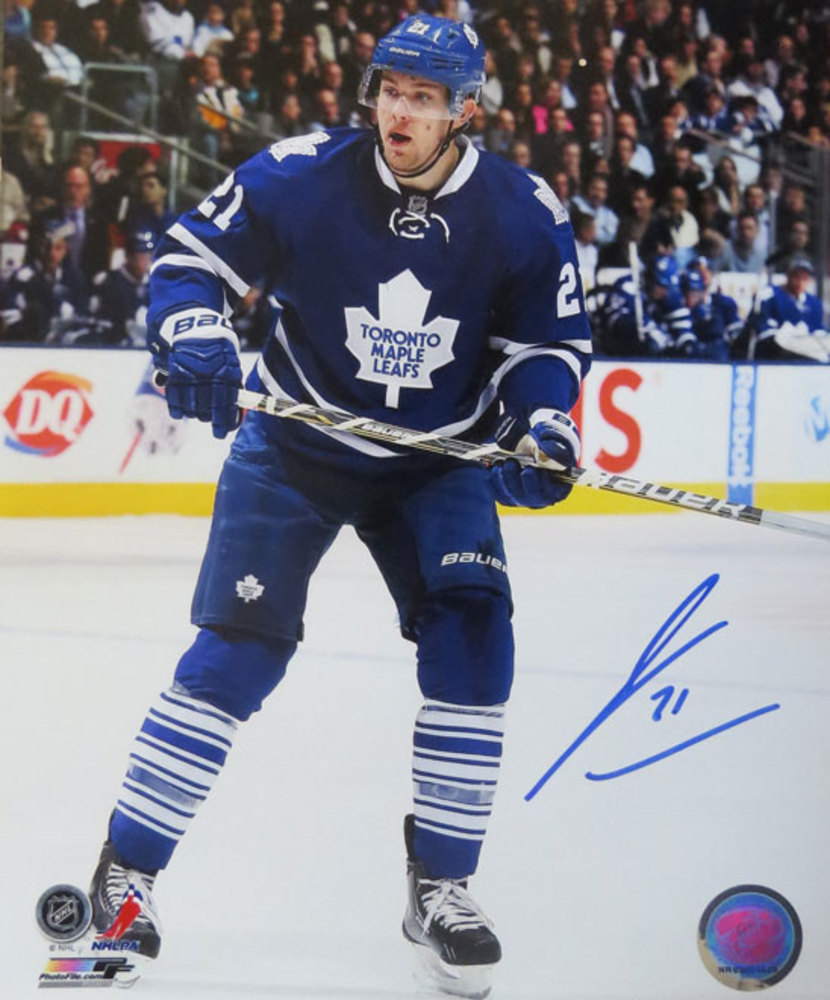 James Van Riemsdyk Autographed 8x10 Toronto Maple Leafs Skating