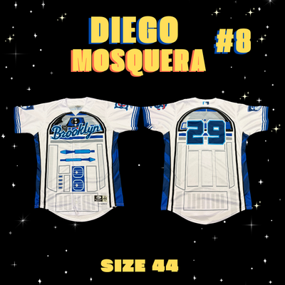 #8 Diego Mosquera Game Used Star Wars Jersey (Size 44)