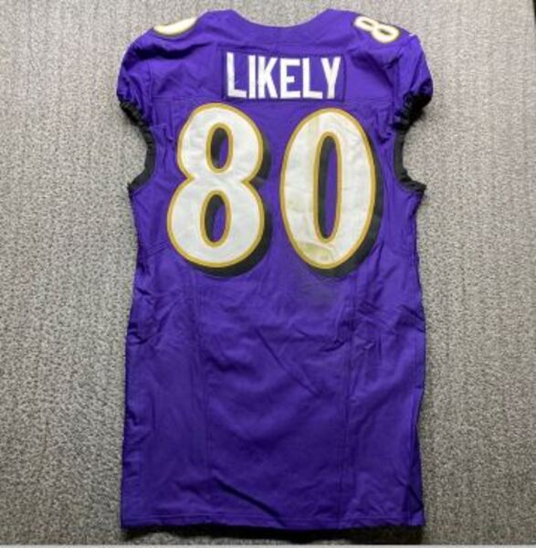 Crucial Catch - Ravens Isaiah Likely Game Worn Jersey (10/05/2025) Size 40