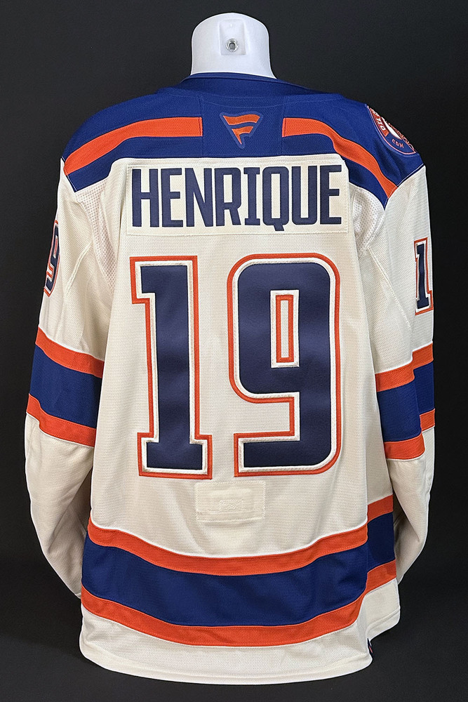 Adam Henrique #19 - 2025-26 Edmonton Oilers Alternate Set #3 