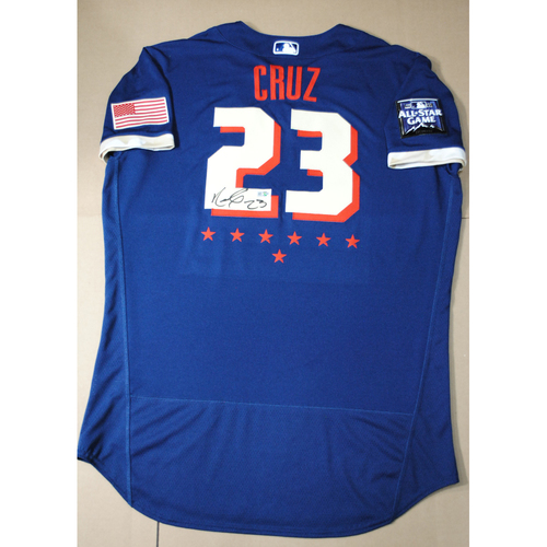 Nelson Cruz 2021 Major League Baseball All Star Game Autographed Jersey 