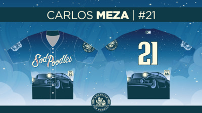 #21 Carlos Meza Route 66 Jersey