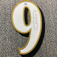 NFL - Ravens Justin Tucker Signed Jersey Number
