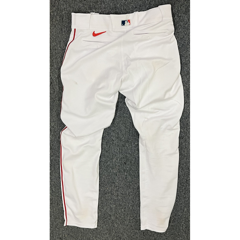 Reese McGuire 2023 Team Issued Home Pants | Red Sox Auctions