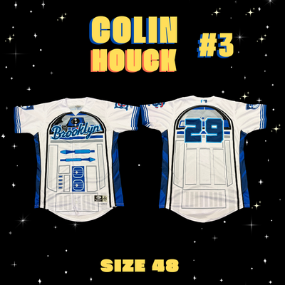 #3 Colin Houck Game Used Star Wars Jersey (Size 48)