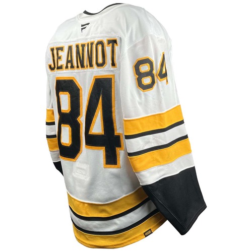 Photo of Game-Used 2025-2026 Season Away Hockey Jersey - Set 1 - Tanner Jeannot