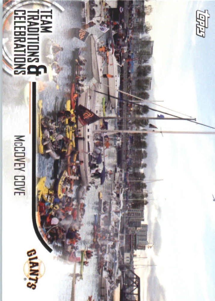 2018 Topps Opening Day Team Traditions and Celebrations #TTCMC McCovey Cove