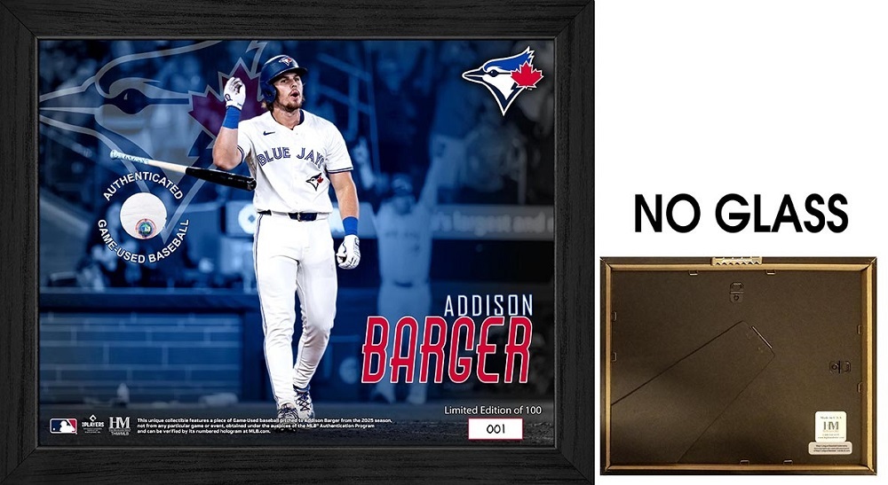 Addison Barger | - Jays MLB Blue Signatures Autographed Toronto 0 