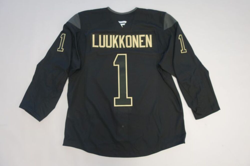 Ukko-Pekka Luukkonen 2025-26 Buffalo Sabres Black History Celebration Jersey