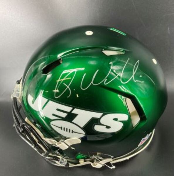 Jets - Quinnen Williams Signed Authentic Speed Helmet