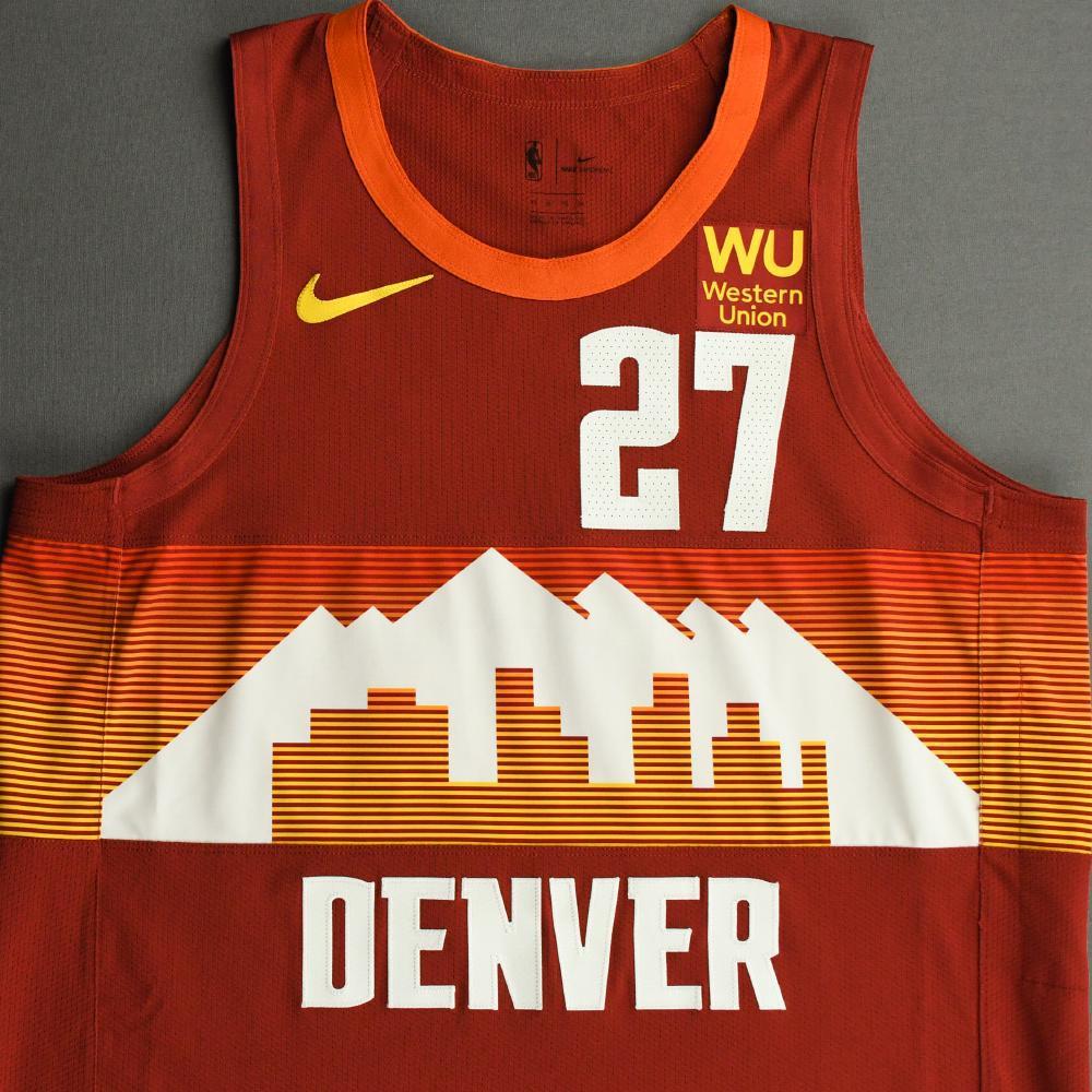 Jamal Murray Denver Nuggets Game Worn City Edition Jersey 