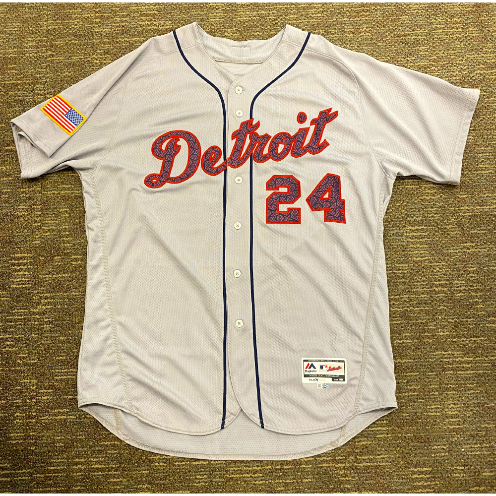 Miguel Cabrera Autographed Team-Issued Detroit Tigers #24