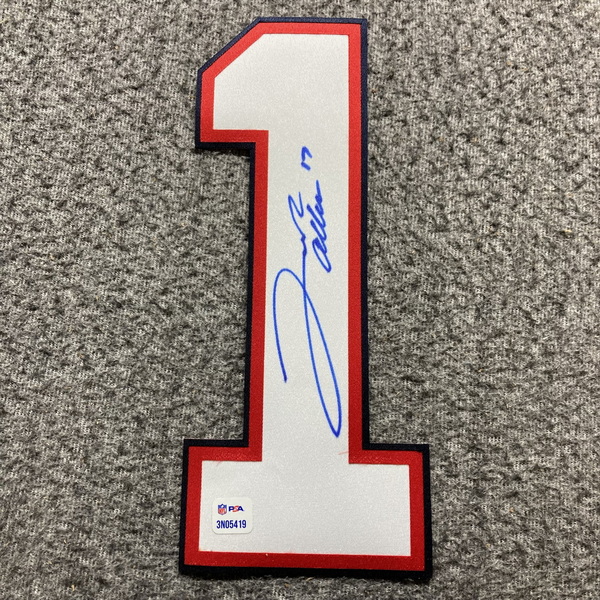 Bills - Josh Allen Signed Jersey Number