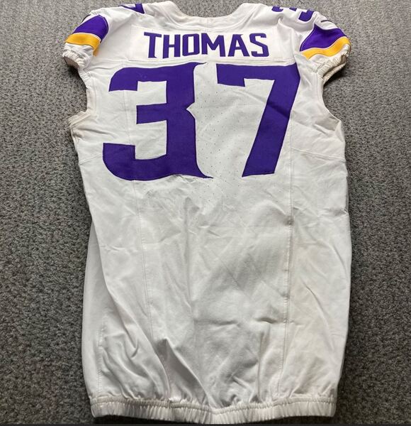London Games - Vikings Tavierre Thomas Game Worn Jersey (10/05/2025) Siz...