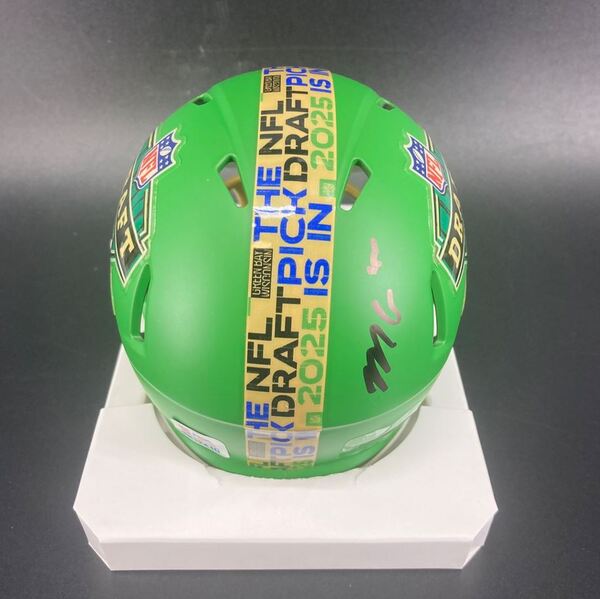 NFL - Browns Mason Graham Signed NFL Draft Mini Helmet