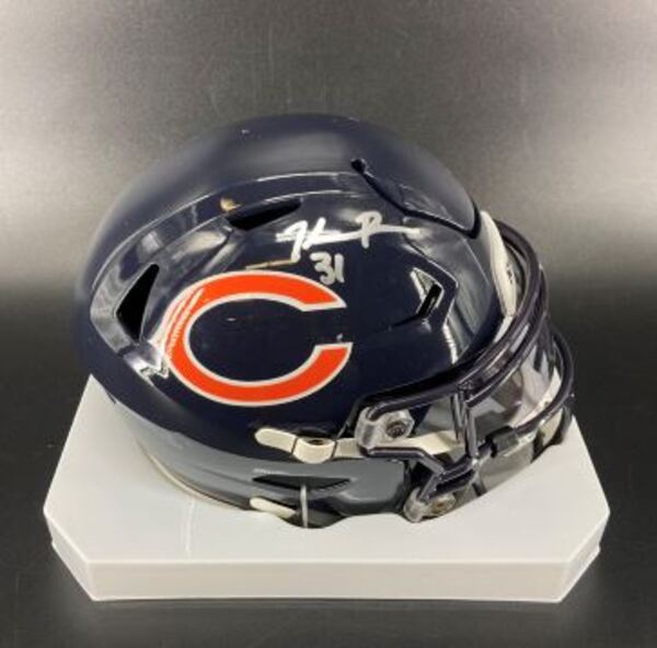 NFL - Bears Kevin Byard Signed Mid Size Helmet