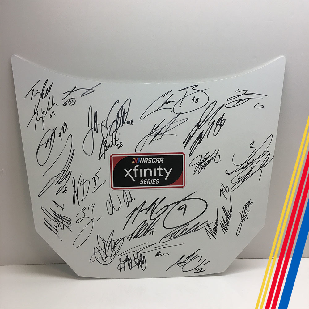 NASCAR NXS Autographed Hood