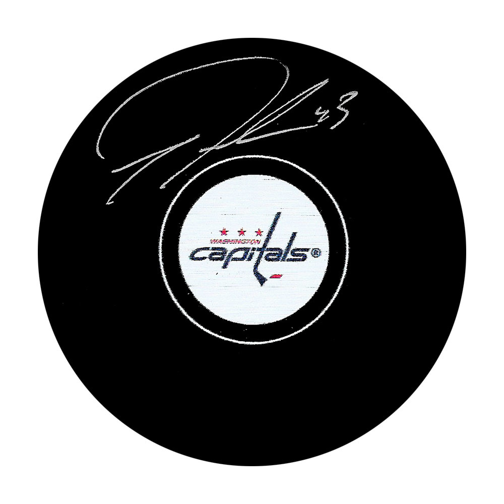 Tom Wilson Autographed Washington Capitals Puck