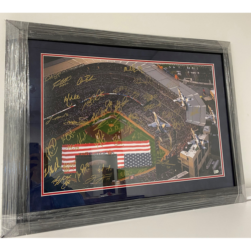 2017 Atlanta Braves Team Signed Framed Photo