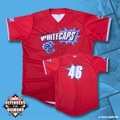 Max Anderson #22 Marvel Jersey Size 46
